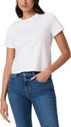 PAIGE Rhodes Crewneck Cotton T-Shirt