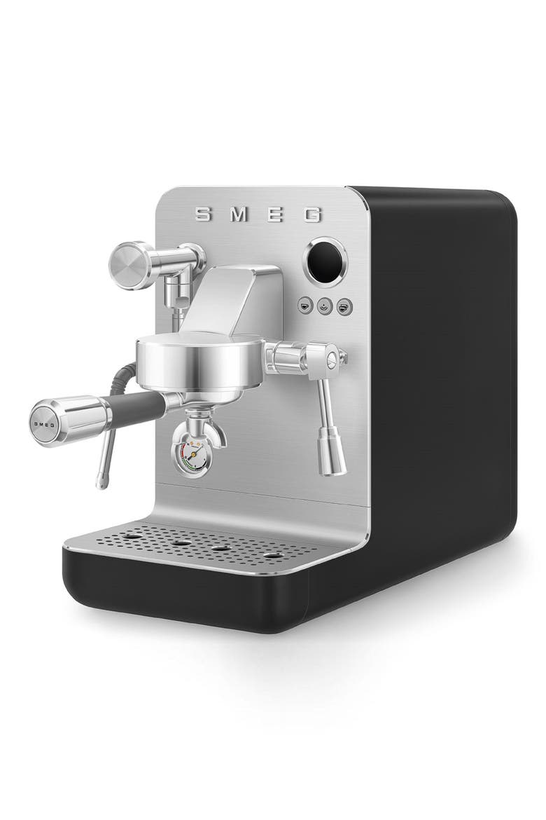 Semi-Professional Espresso Coffee Machine, Alternate, color, MATTE BLACK