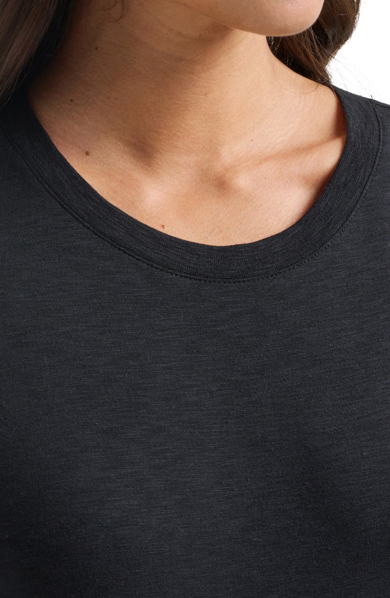 TravisMathew Cloud Crewneck T-Shirt, Alternate, color, Black