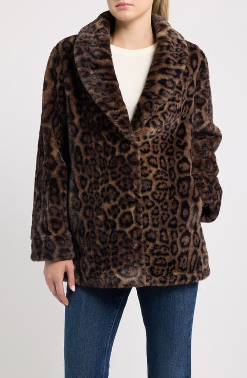 Zeke Reversible Faux Fur Coat
