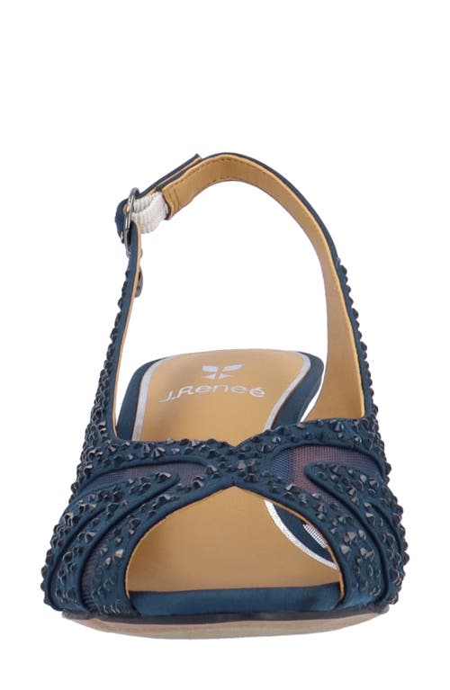 J. RENEÉ J. RENEÉ LOVELA SLINGBACK WEDGE SANDAL