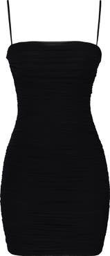 HOUSE OF CB Ella Ruched Sleeveless Minidress