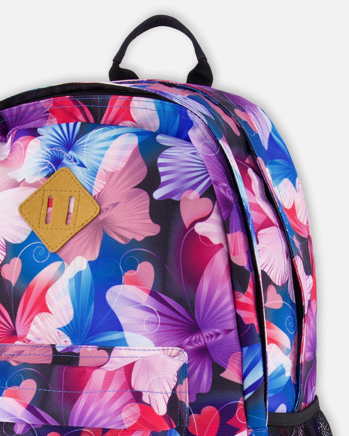 Deux par Deux Kids Backpack Butterfly, Alternate, color, 