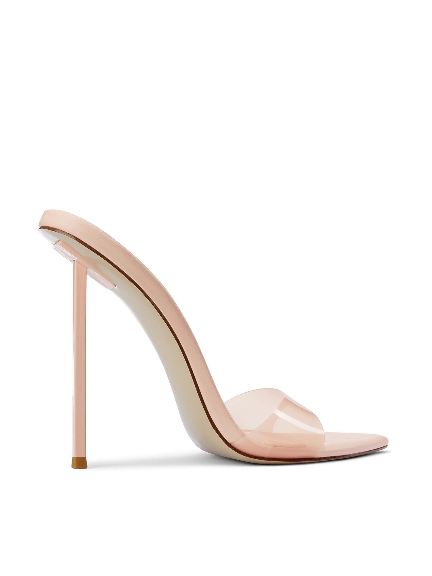 Whiskey PVC Mule, Alternate, color, Peach
