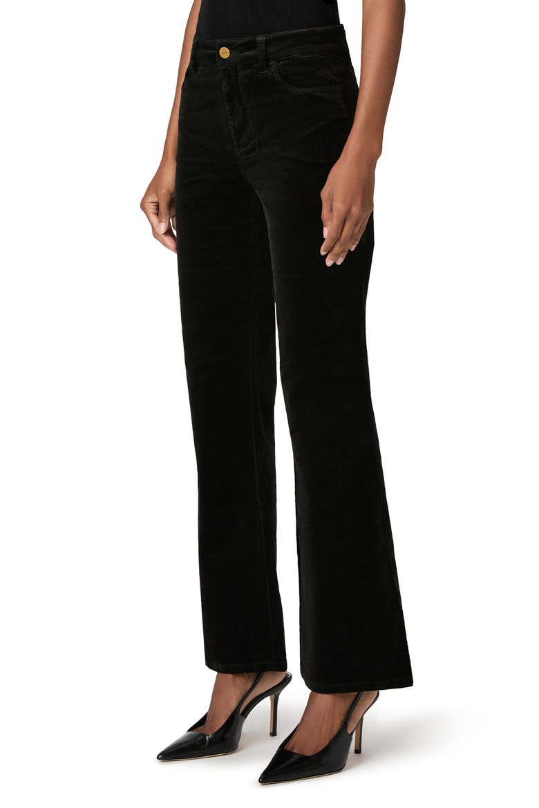 Sofia High Waist Flare Jeans, Alternate, color, BLACK