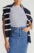 Universal Standard Noyack Breton Stripe Tank