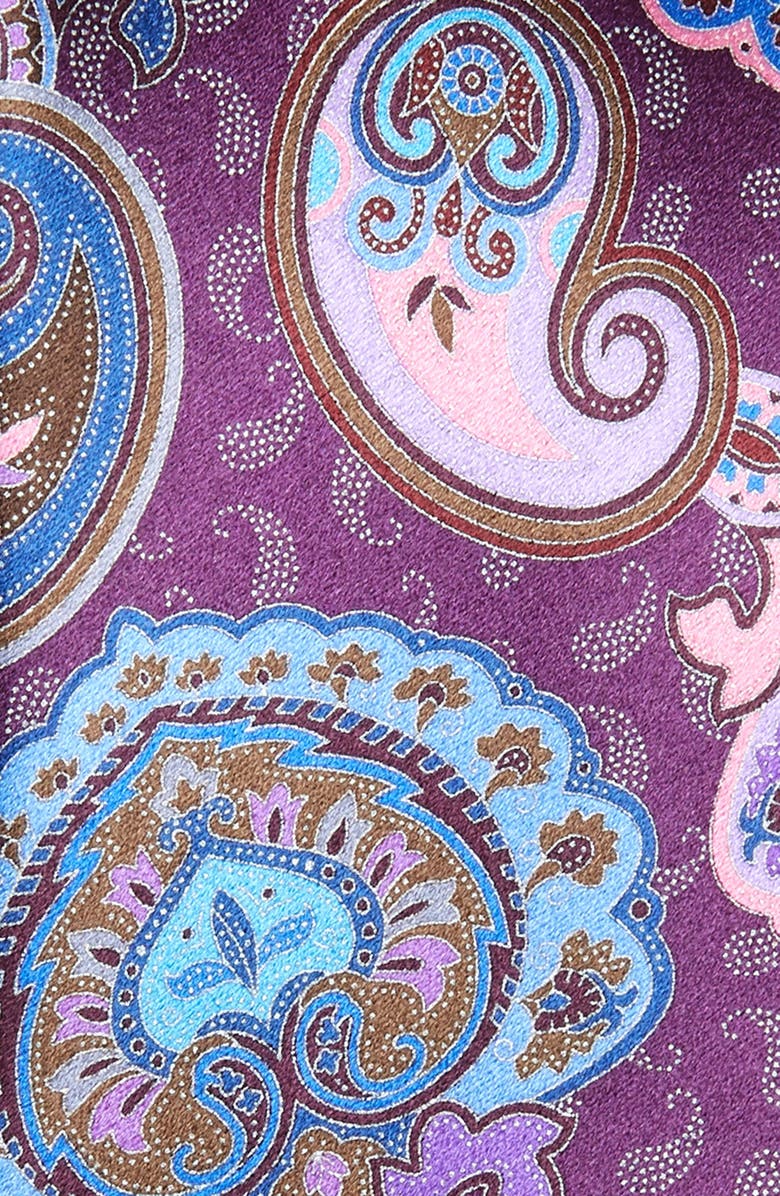 ZEGNA Paisley Silk Tie, Alternate, color, 