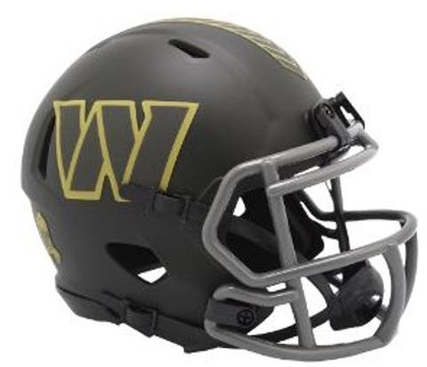 Washington Commanders 2025 Salute to Service Mini NFL Football Helmet
