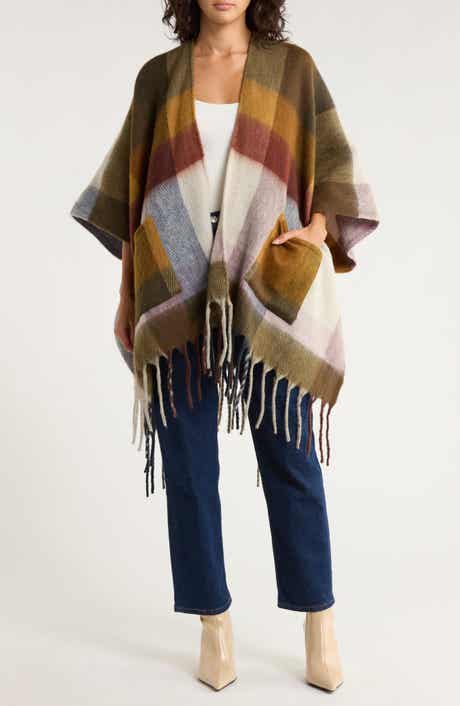 Melrose and Market Cozy Blanket Ruana