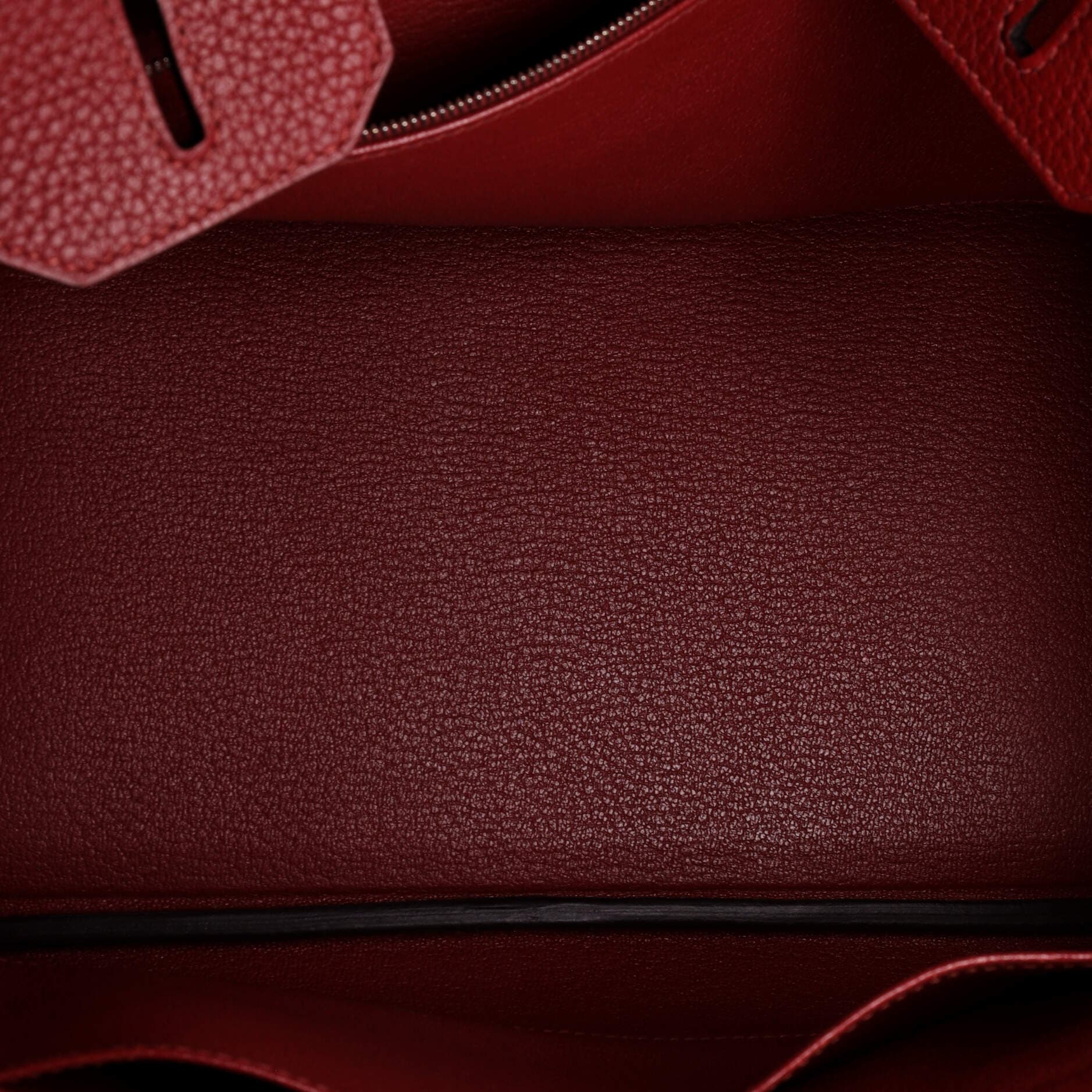 Birkin Handbag Red Togo with Palladium Hardware 30, Alternate, color, Red