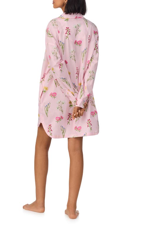 Bedhead Pajamas Print Organic Cotton Poplin Ballet Sleep Shirt