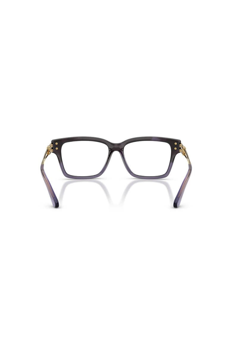 52mm Rectangle optical glasses, Alternate, color, Violet