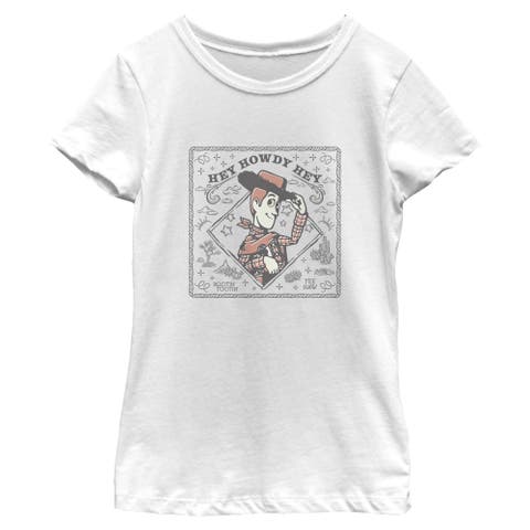 Girls Toy Story 5 Hey Howdy Hey Collage T Shirt