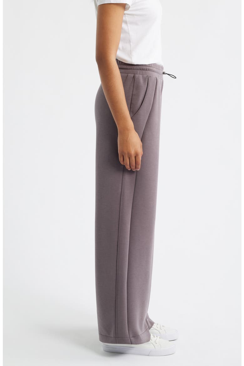 Toggle Waist Athletic Pants, Alternate, color, DARK GRAY