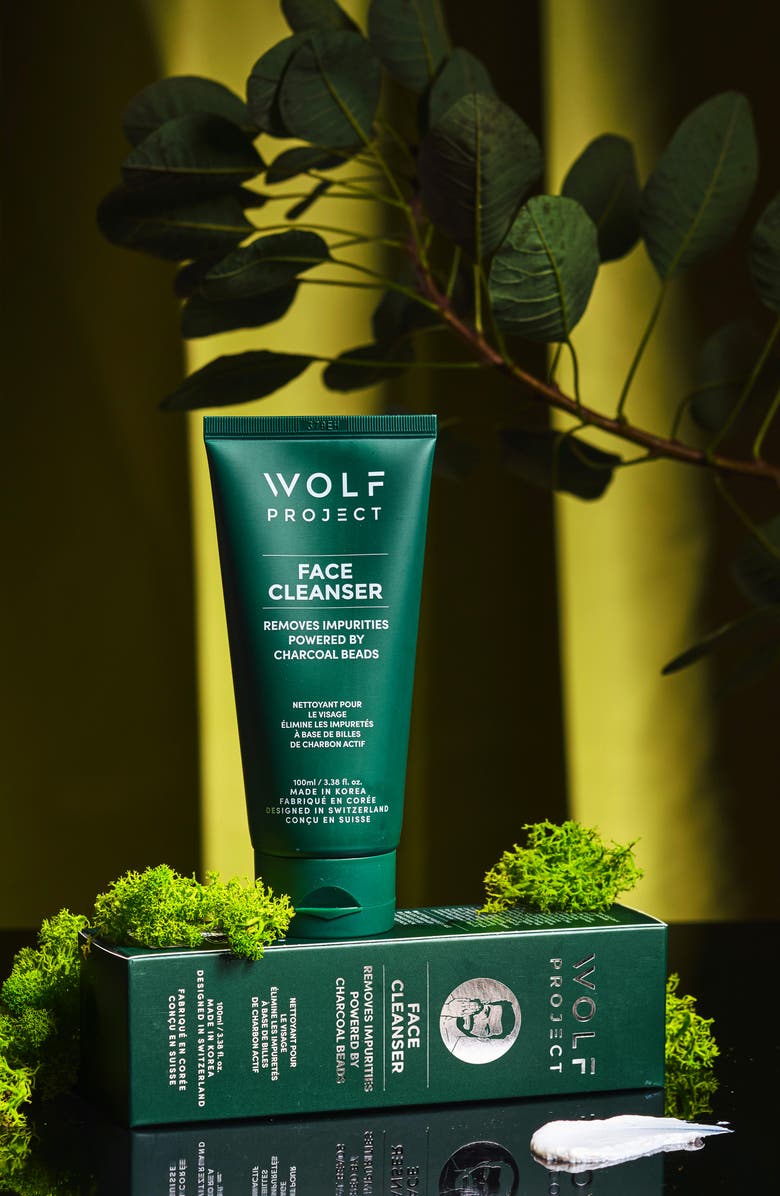 Wolf Project Foaming Face Cleanser, Alternate, color, Green