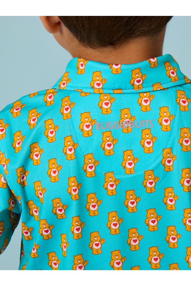 Care Bears Knit Short Sleeve Performance Polo, Alternate, color, Tender Heart Care Bears