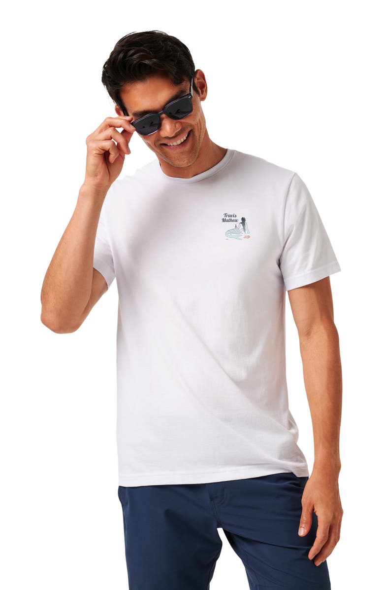 TravisMathew Cloudless Sky Graphic T-Shirt, Alternate, color, 