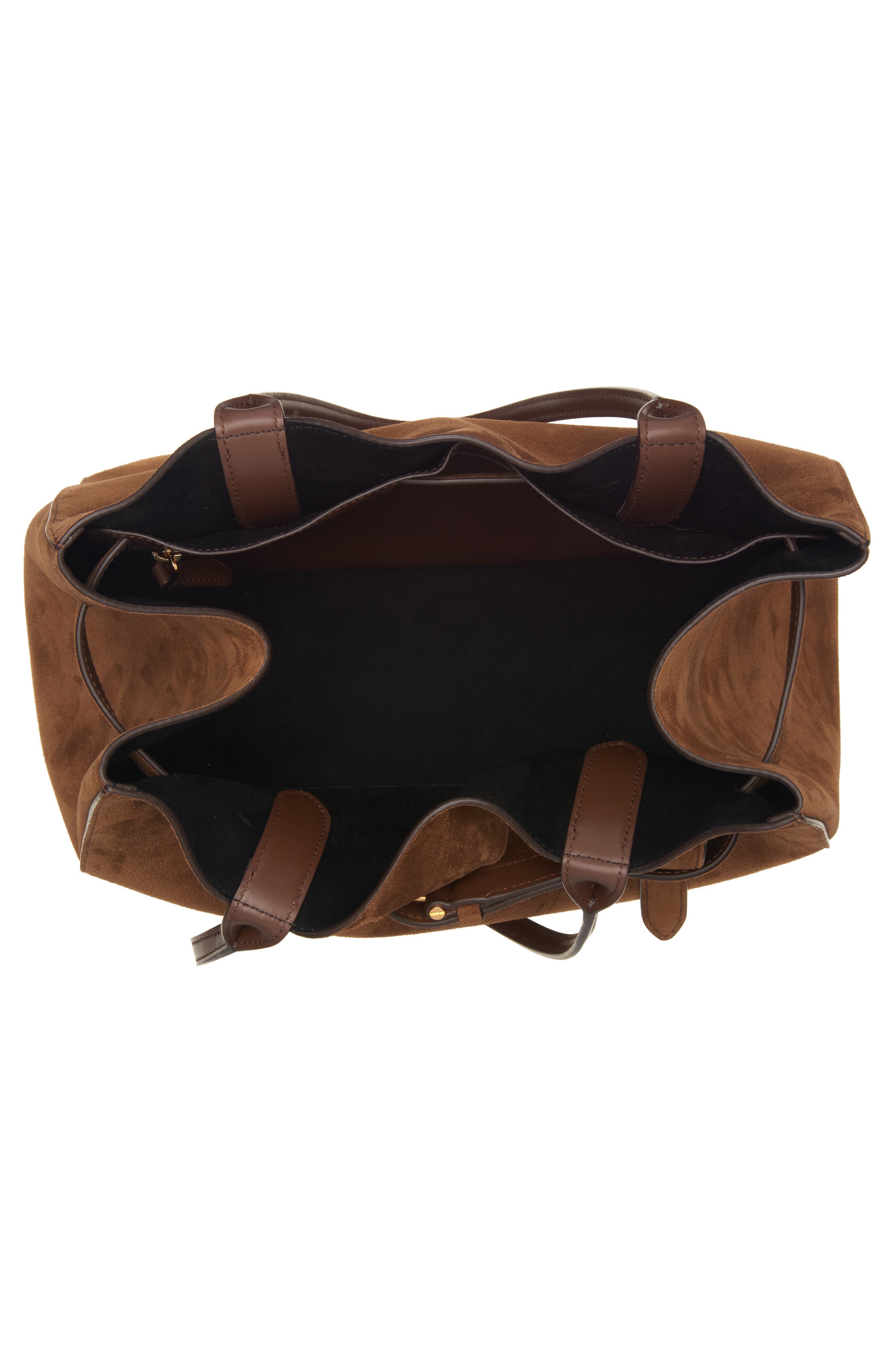 TOM FORD Medium Audrey Suede Tote, Alternate, color, 