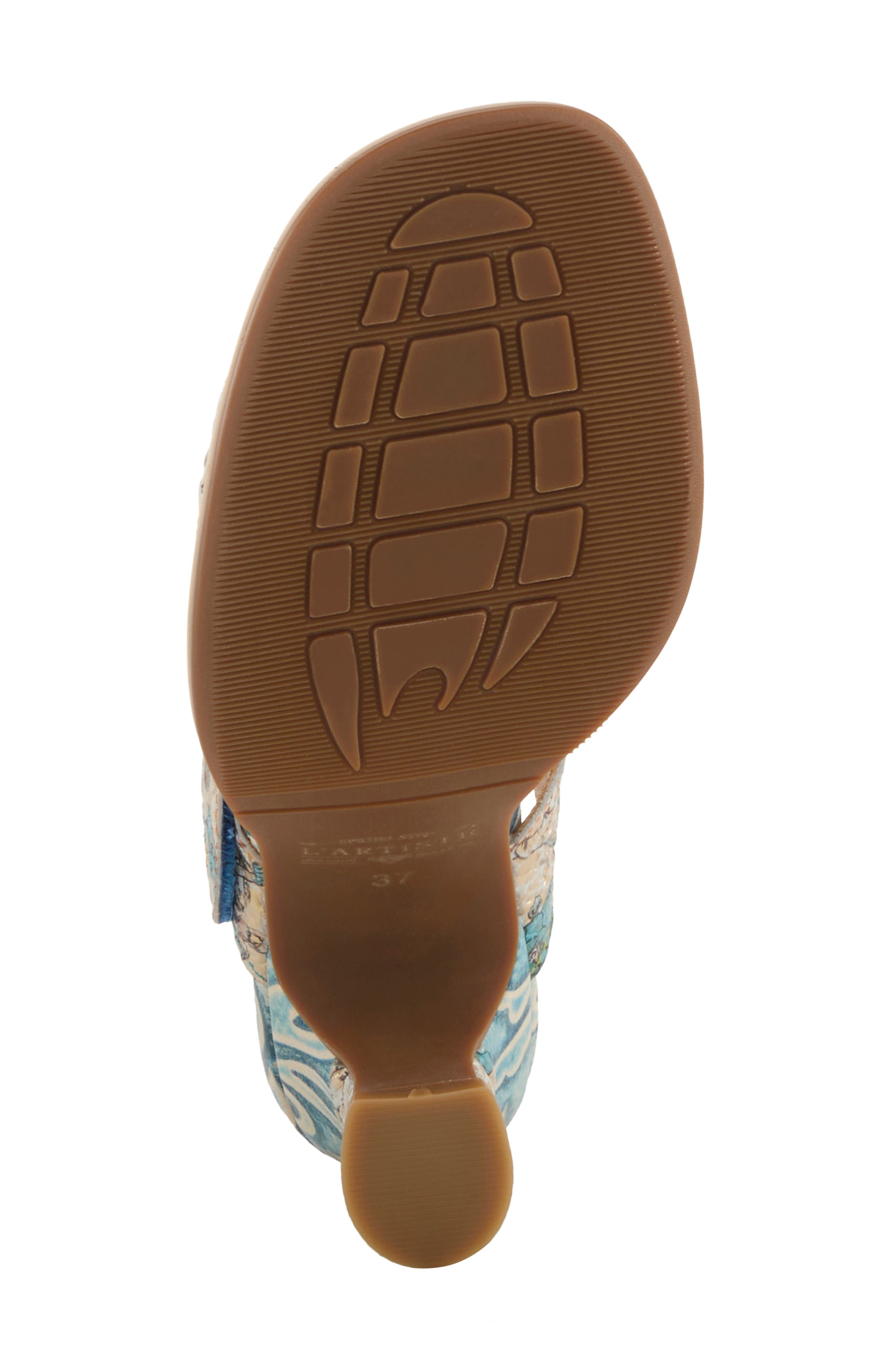 L&#x27;Artiste by Spring Step Alania Sandal, Alternate, color, Turquoise Multi