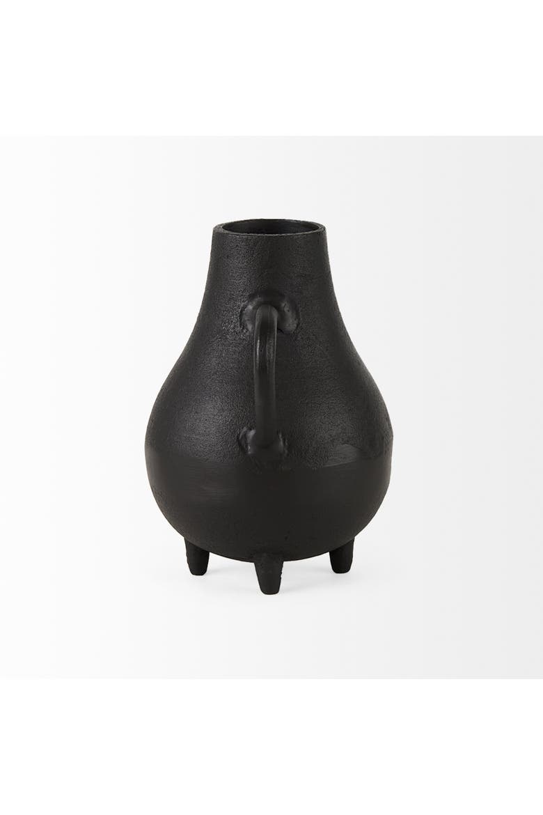Cyrus Vase Decorative Object, Alternate, color, Black