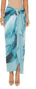 JLUXLABEL Marine Print Sarong