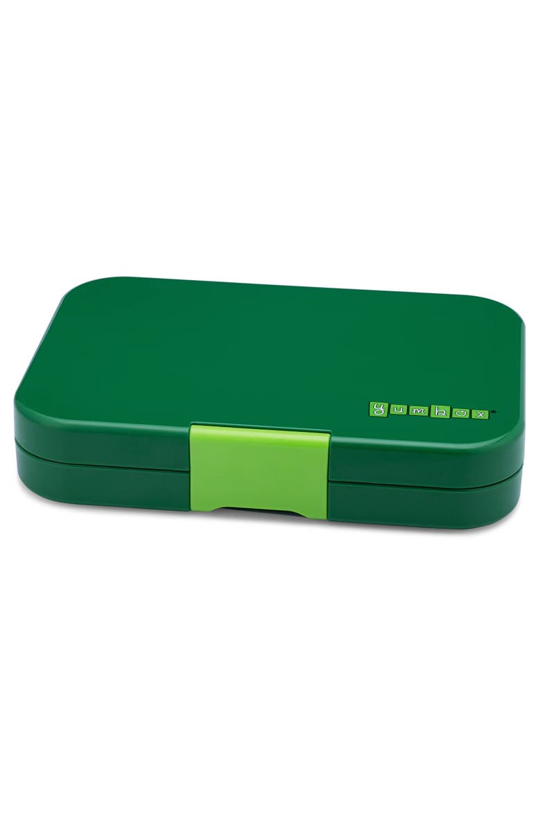 Yumbox Tapas Sandwich-Friendly Leakproof Bento Box, Alternate, color, Palm Green