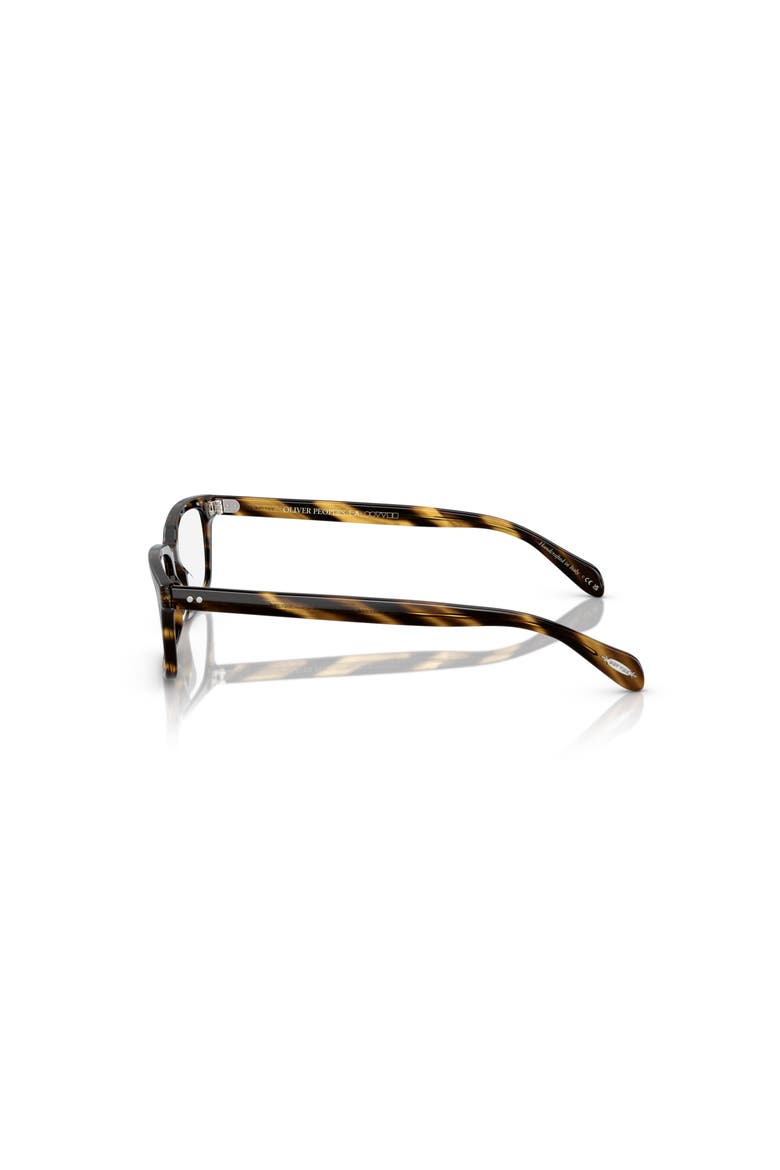 53mm Rectangle optical glasses, Alternate, color, Black