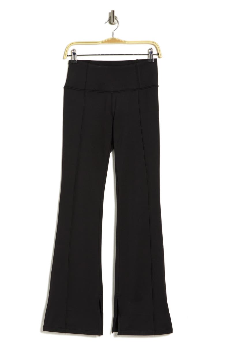 Z by Zella Time Out High Waist Slit Hem Leggings, Alternate, color,