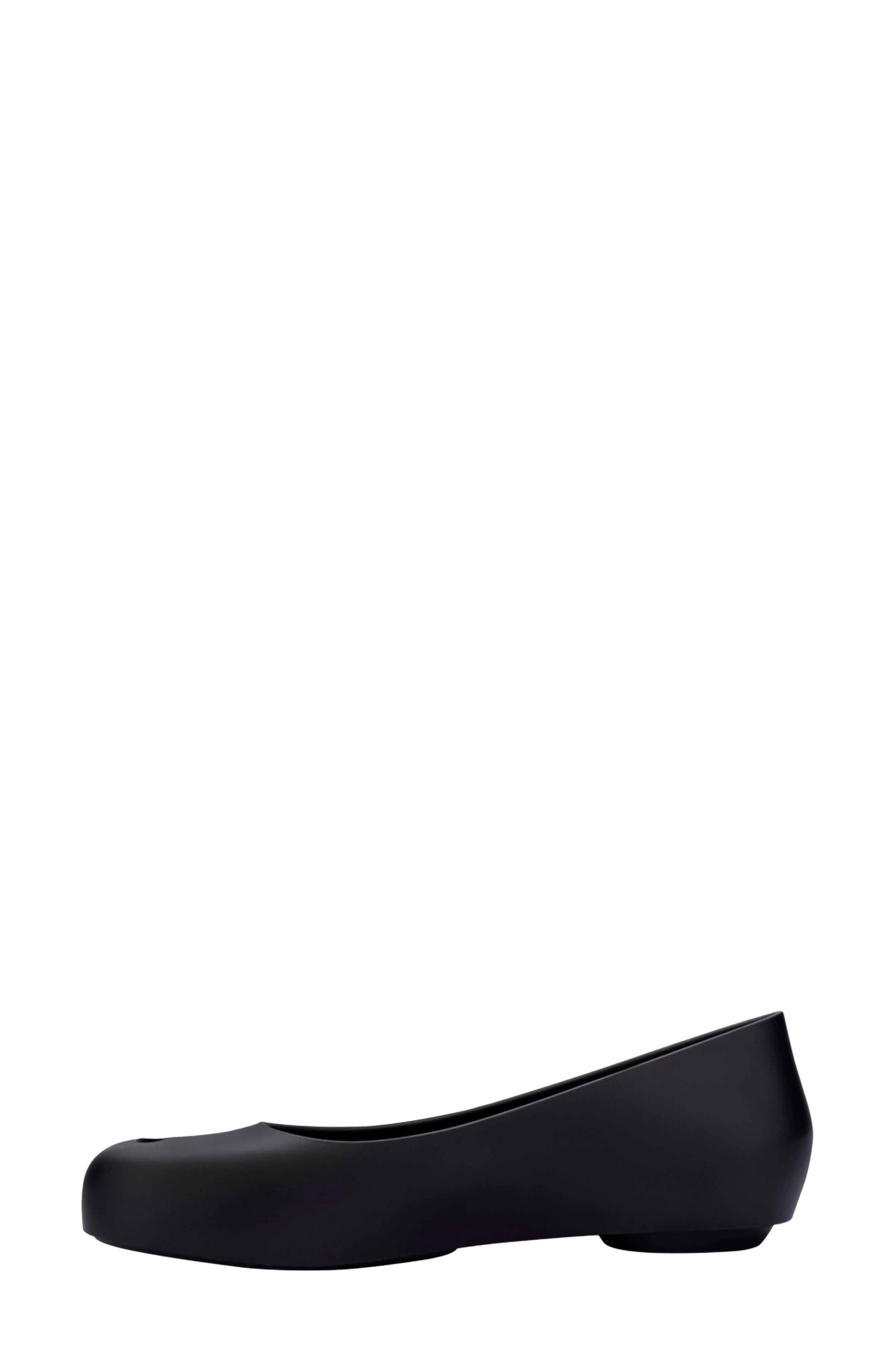 Melissa Ultragirl Futura Flat, Alternate, color, Black