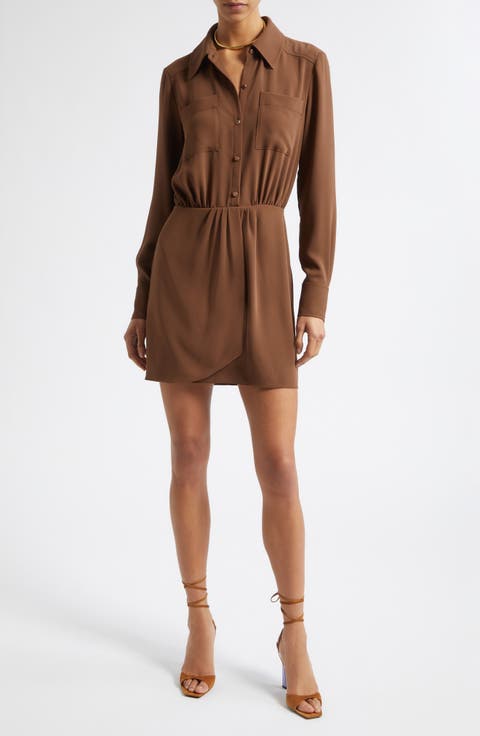 Norah Long Sleeve Shirtdress