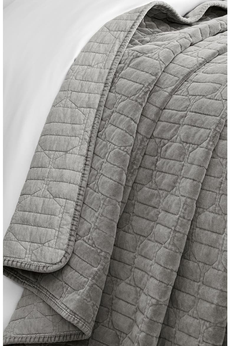 Weinberg Bedcover, Alternate, color, Grey