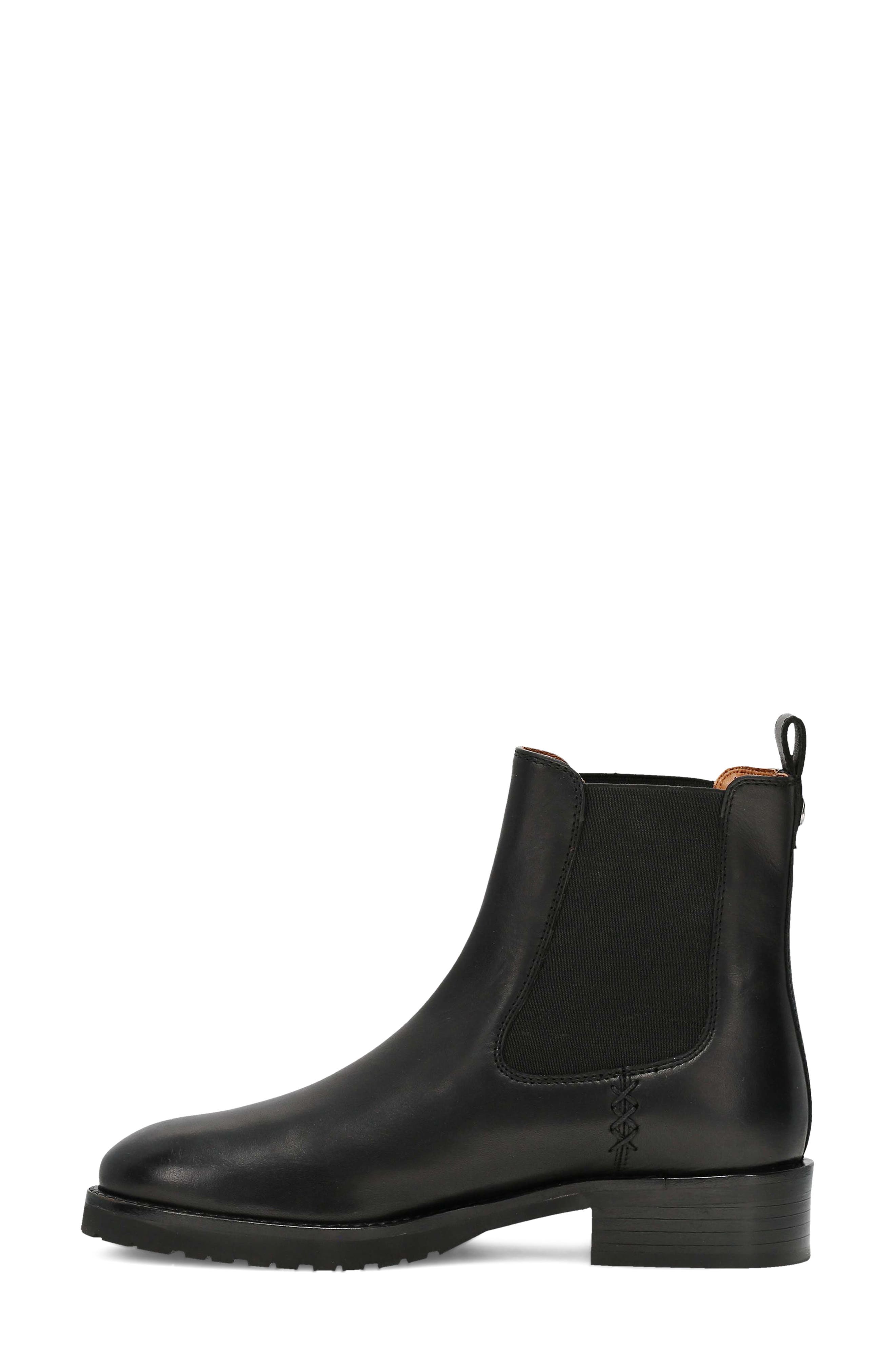 Melissa Lug Chelsea Boot, Alternate, color, BLACK