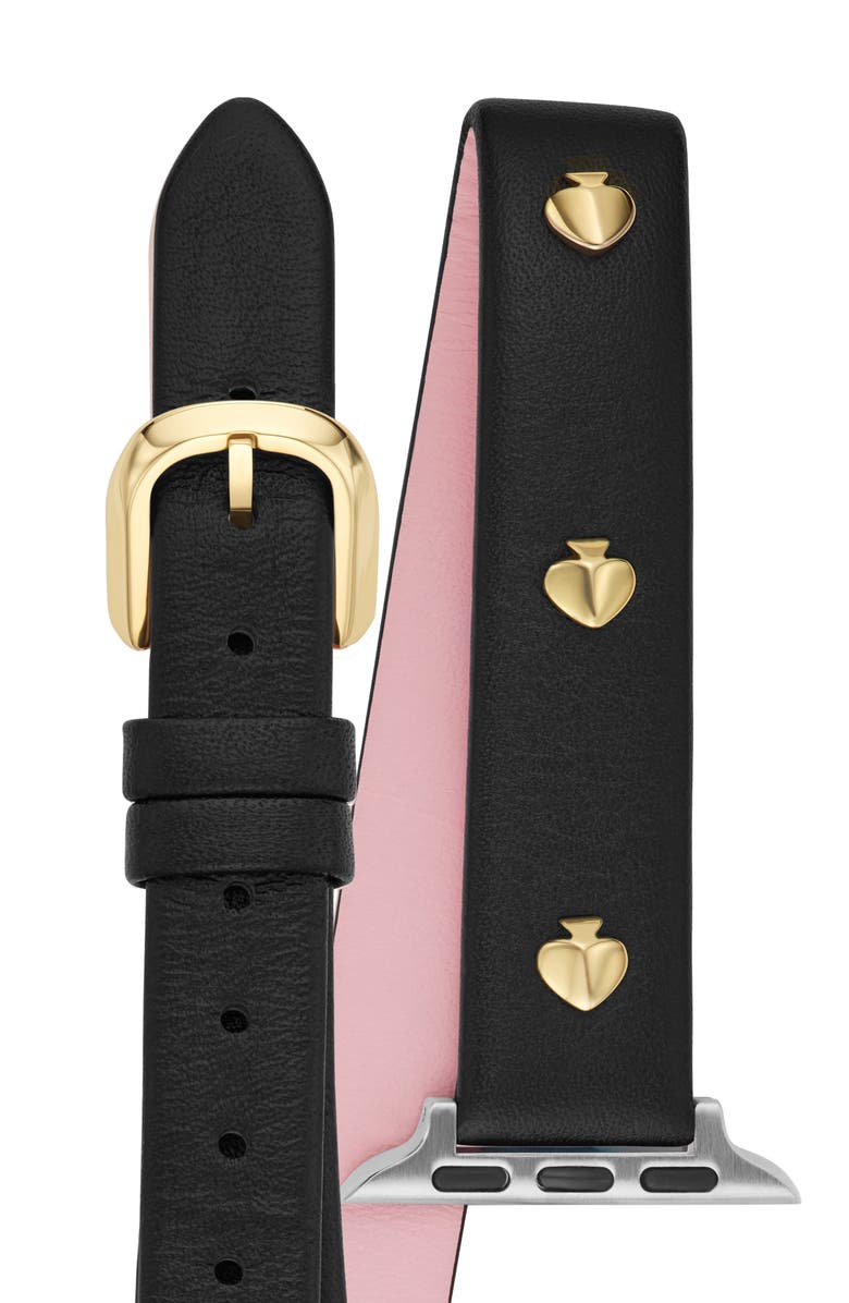 Watch Me Creations Authentic Upcycled Kate Spade Couture Apple Watch Band Kate Spade New York Apple Watch Floral Print Silicone Band  main image 4