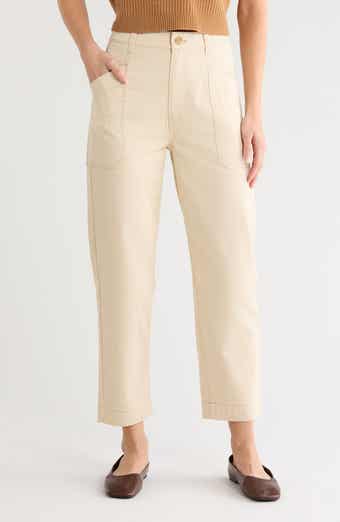 Yuko Tapered Ankle Safari Pants