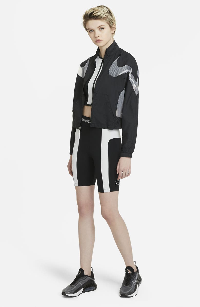 Nike Sportswear High Waist Bike Shorts, Alternate, color, 