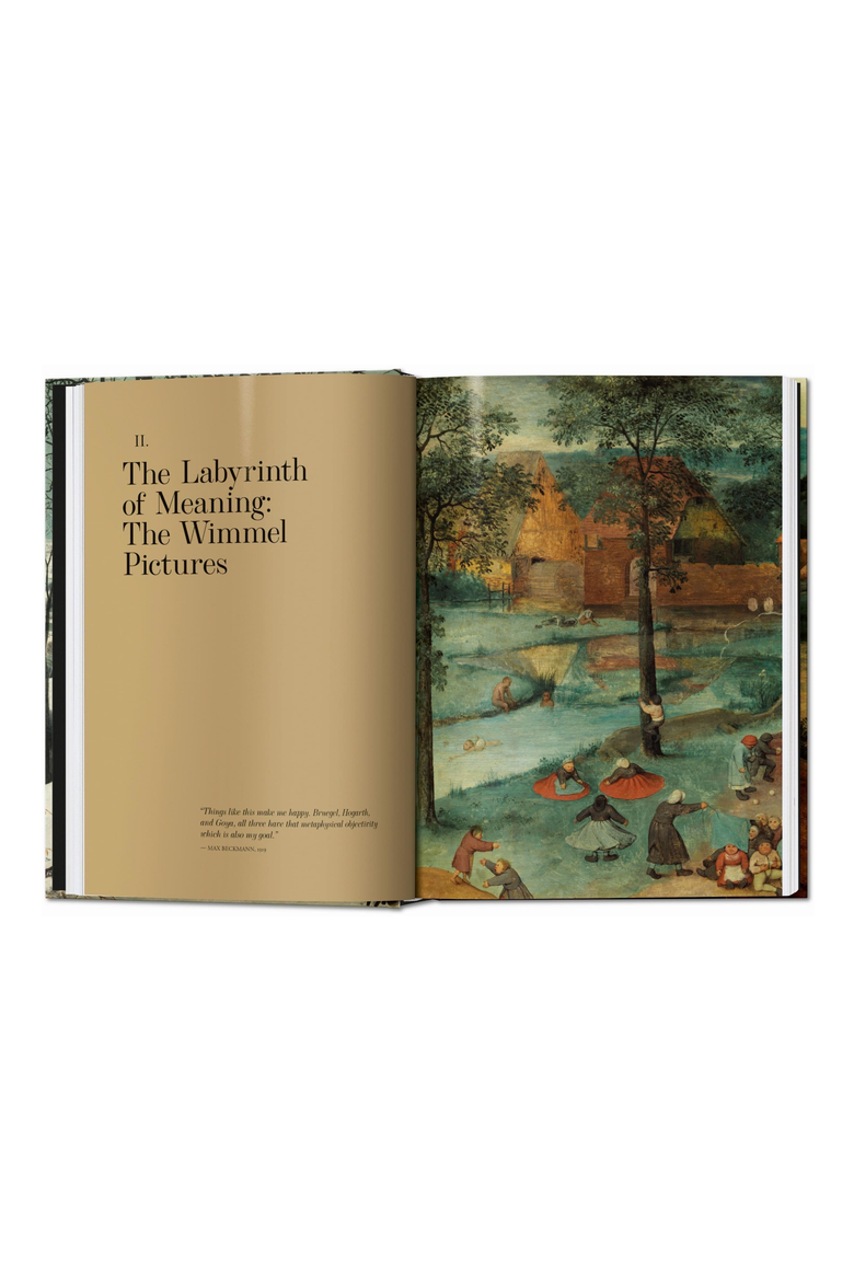 Bruegel The Complete Paintings 45th ed Book, Alternate, color, Teal