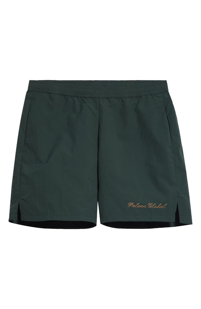 PALMES Global Tennis Shorts, Alternate, color, Dark Green