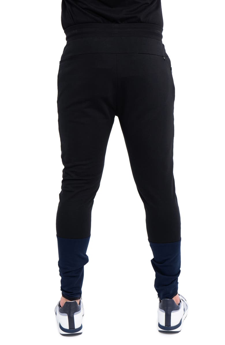 Maceoo Colorblock Joggers, Alternate, color, Black