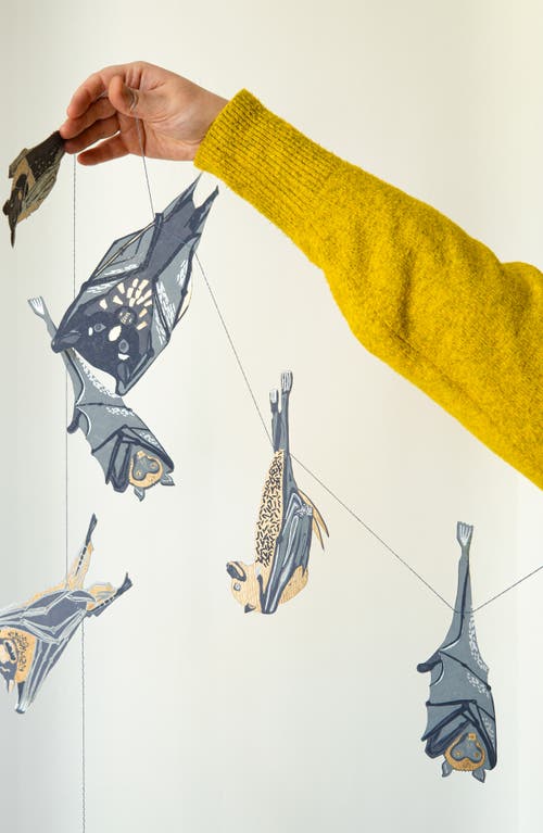 East End Press Bats Sewn Garland In Multi