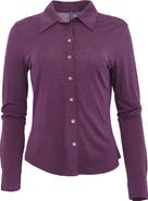 Lords of Harlech Scarlet Merino Wool Shirt
