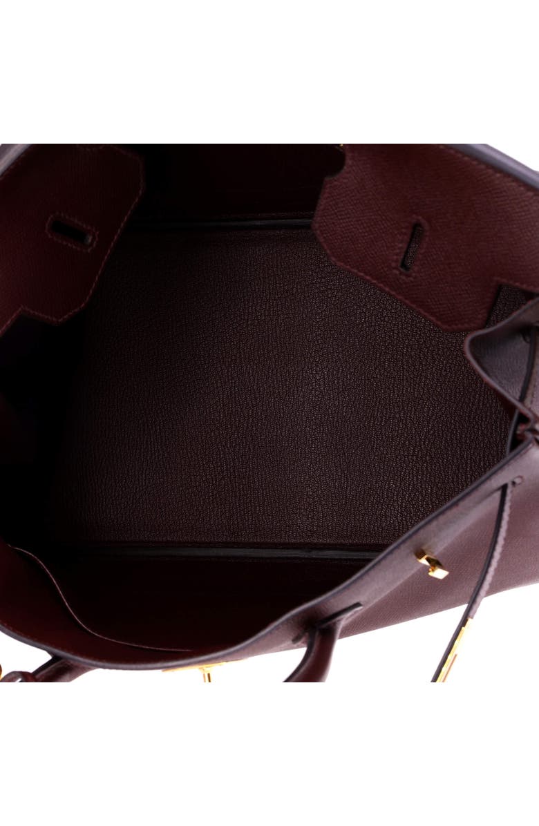 Pre-Owned Hermes Birkin Handbag Red Epsom with Gold Hardware 35, Alternate, color, Bordeaux