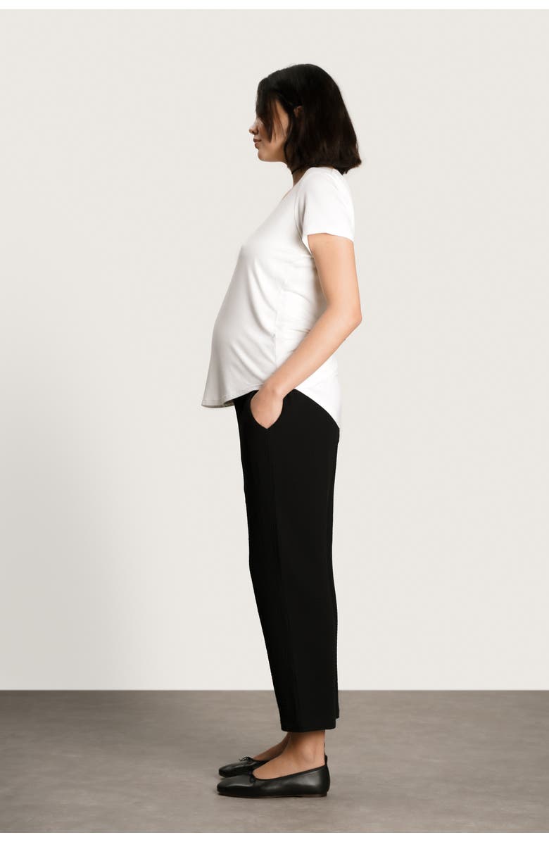 Nom Maternity The Maternity & Nursing Tee, Alternate, color, White