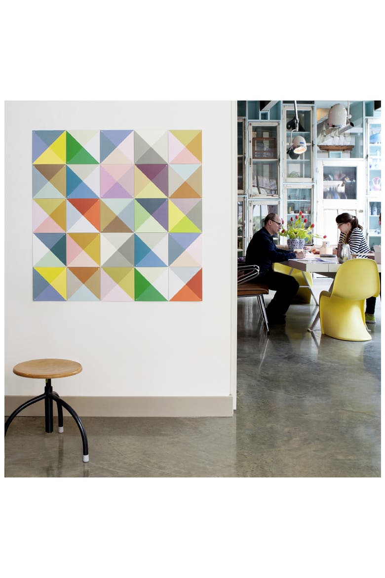 Loco Color 25-Piece Paper Wall Art Set, Alternate, color, MULTI COLOR