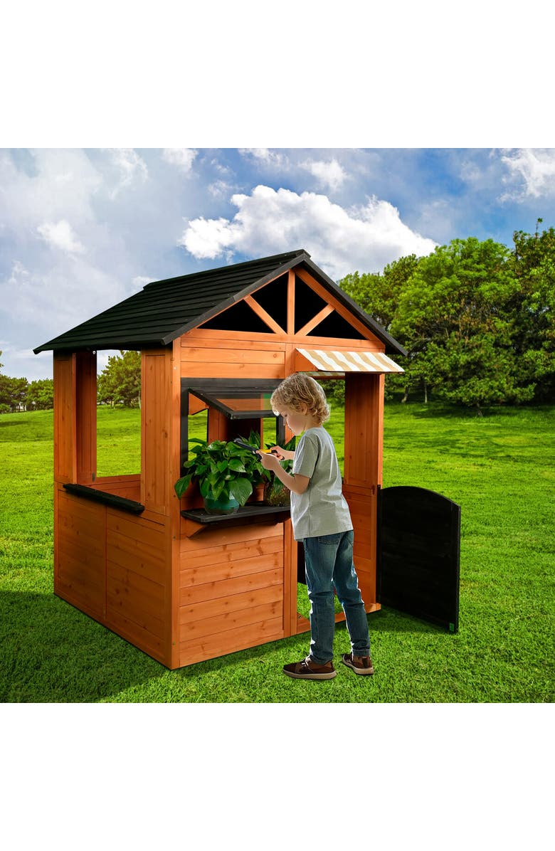 Easy Playhouse Outdoor Wooden Playhouse, Alternate, color, 