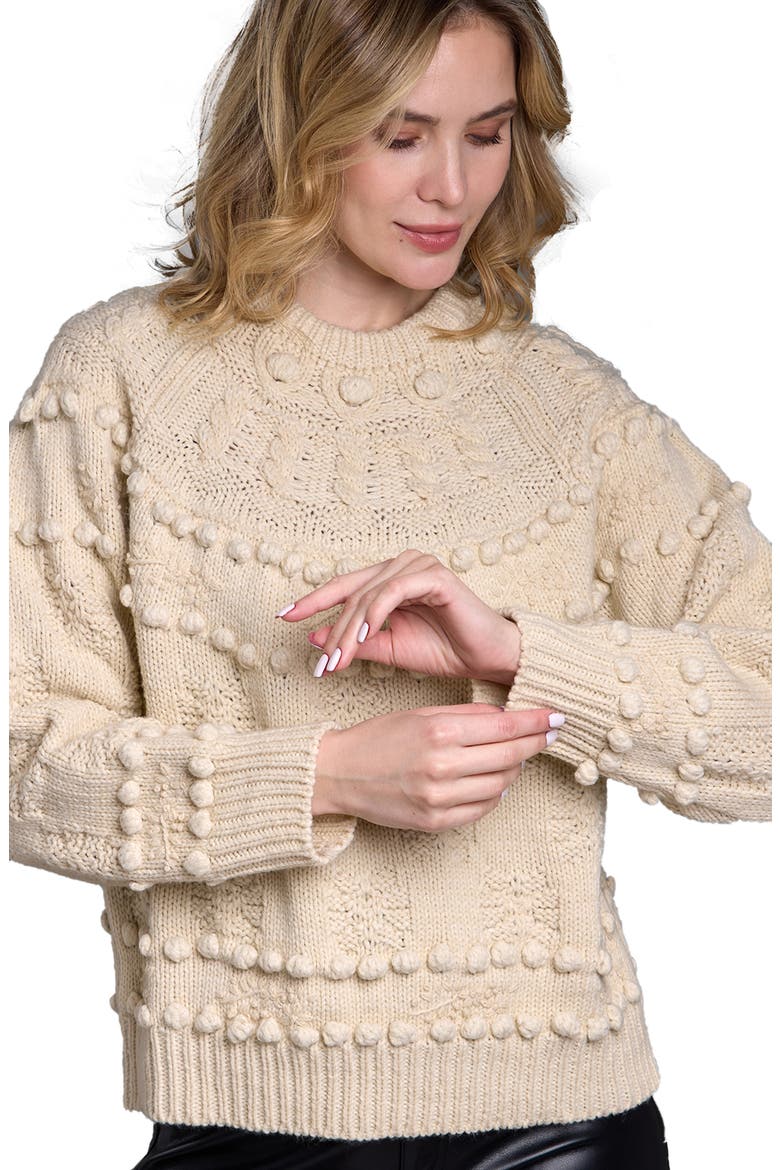 Heritage Crewneck Sweater, Alternate, color, IVORY