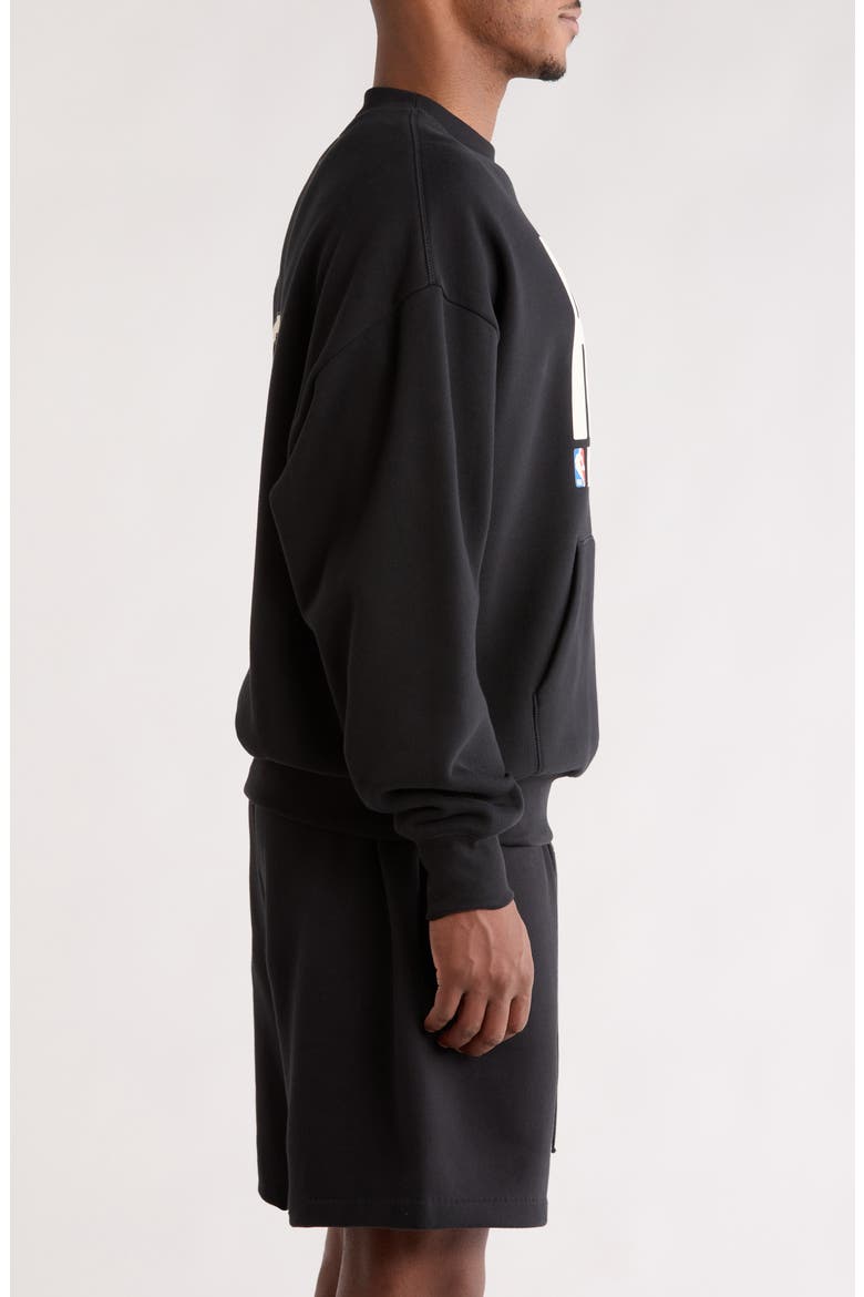 Fear of God Essentials x NBA Heat Sport Fit Crewneck Sweatshirt