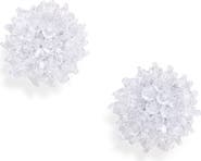 Oscar de la Renta Beaded Stud Earrings