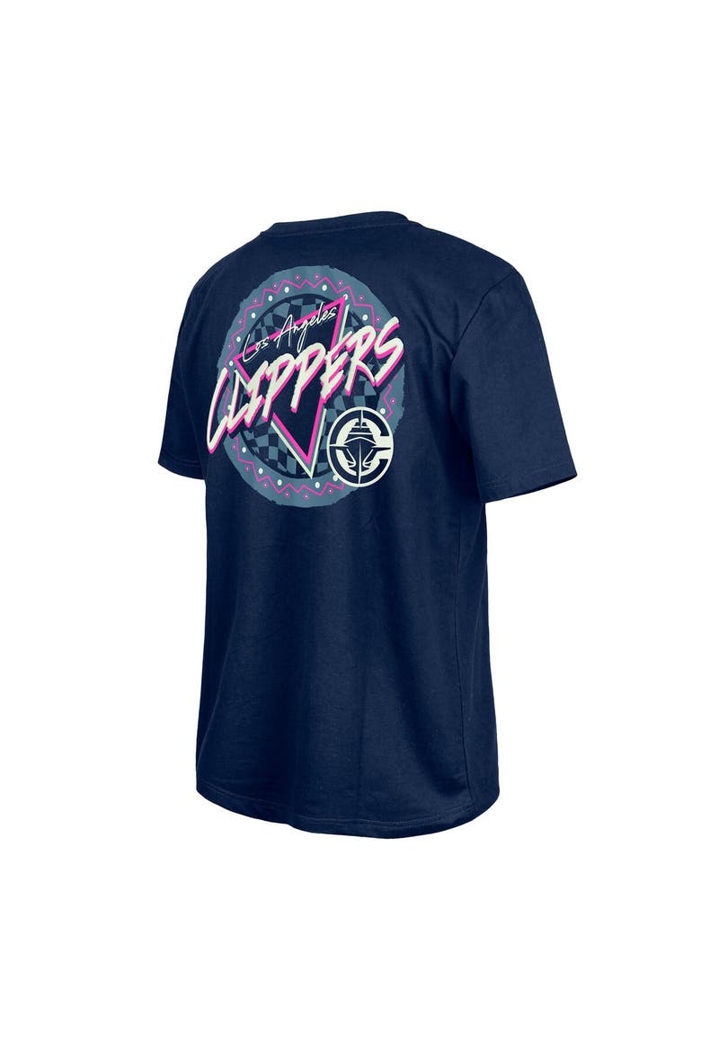 Navy LA Clippers Glow-in-the-Dark T-Shirt, Alternate, color, Navy