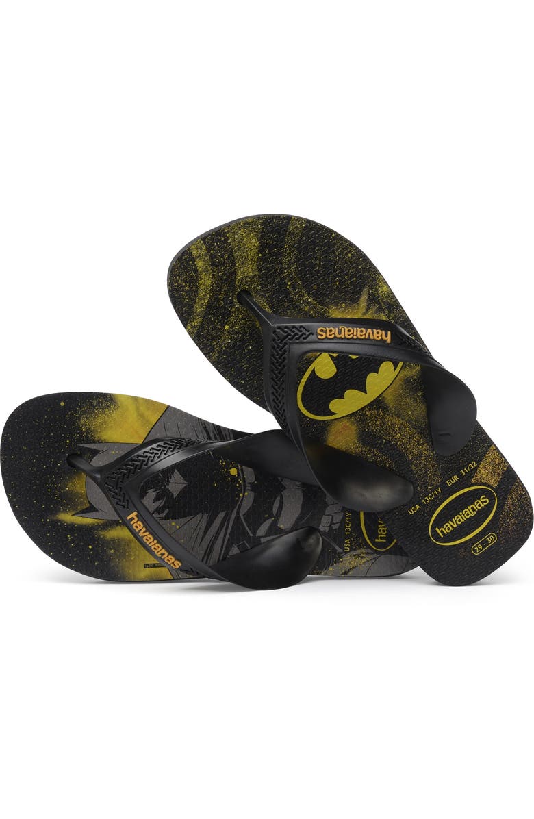 Havaianas 'Batman<sup>™</sup> - Max Heroes' Flip Flop, Alternate, color,