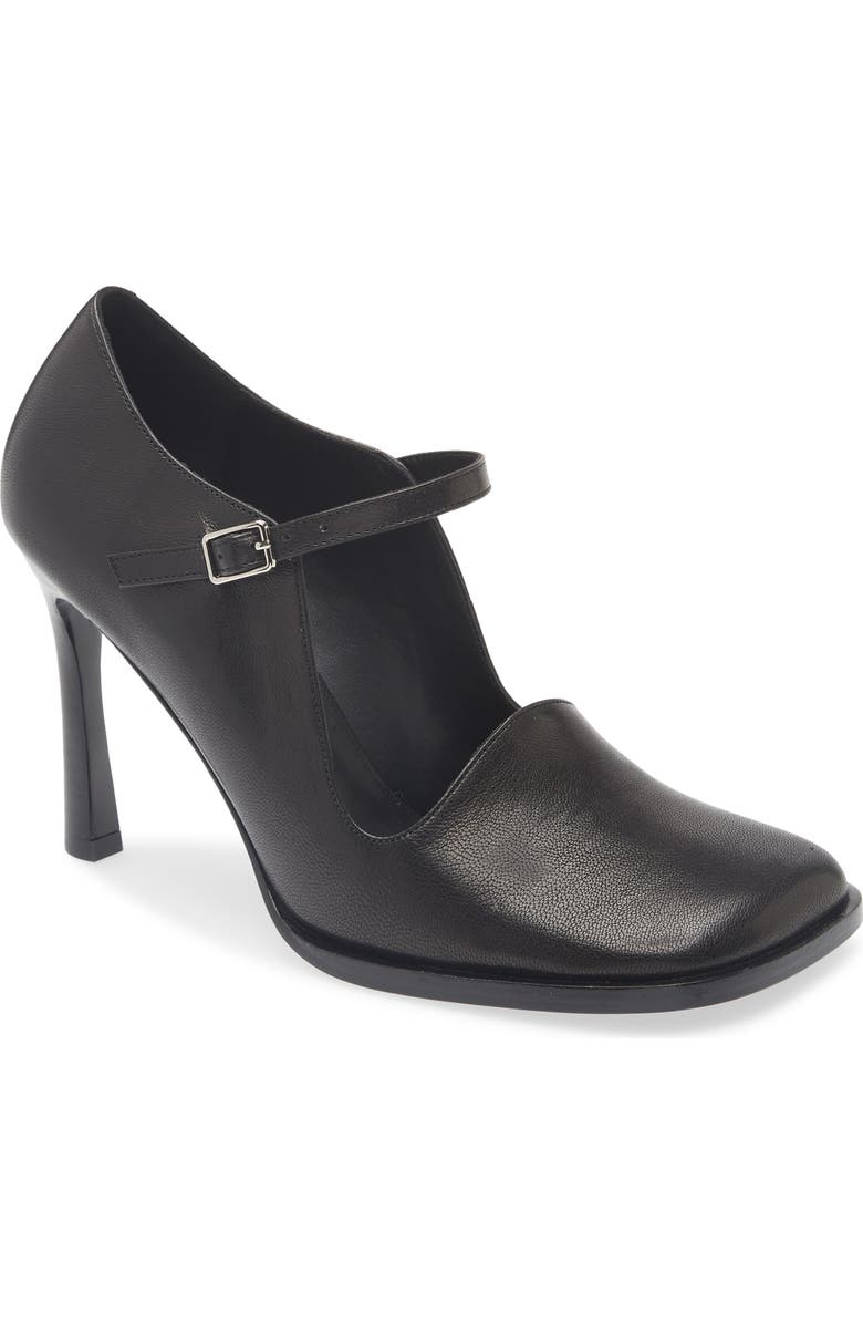 Jeffrey Campbell Moodie Mary Jane Pump, Main, color, Black